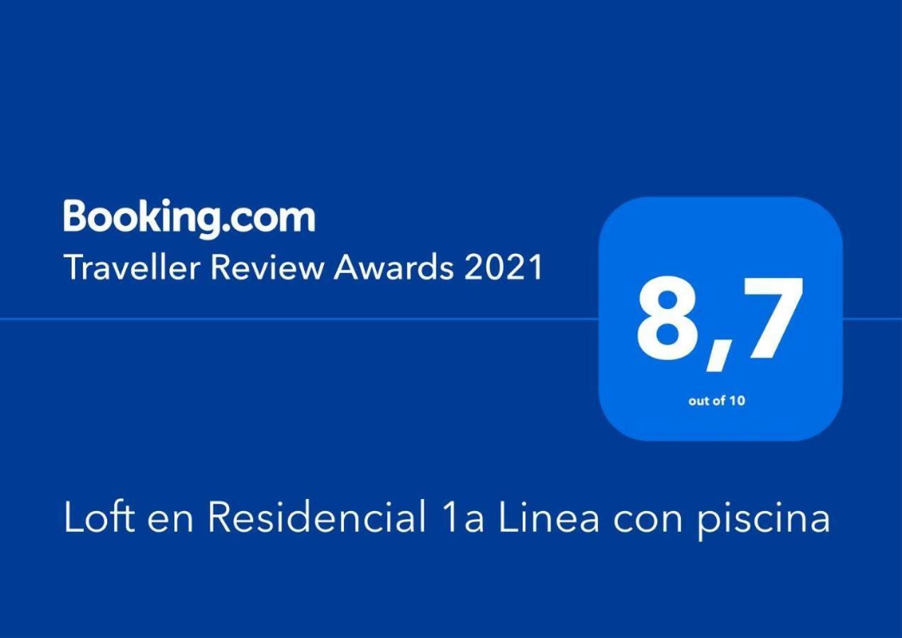 דירות אלגארובו-קוסטה Loft En Residencial 1ª Linea Con Piscina מראה חיצוני תמונה
